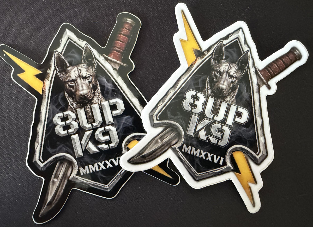 8up K9 Sticker